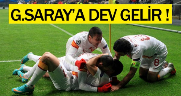 Galatasaray'a dev gelir